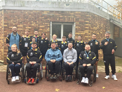 Grieving British team takes seven singles medals in France